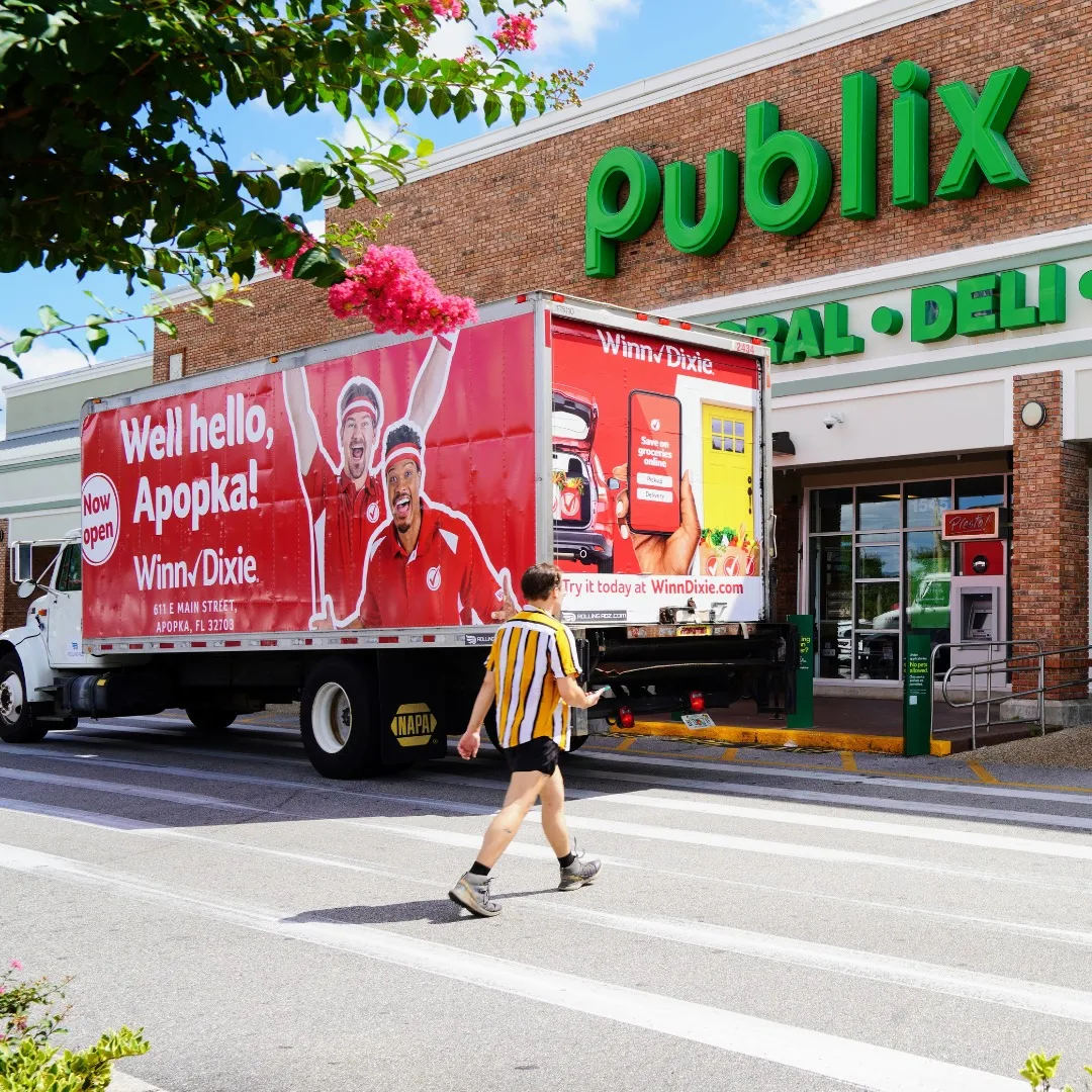 WinnDixie Mobile Billboard Publix