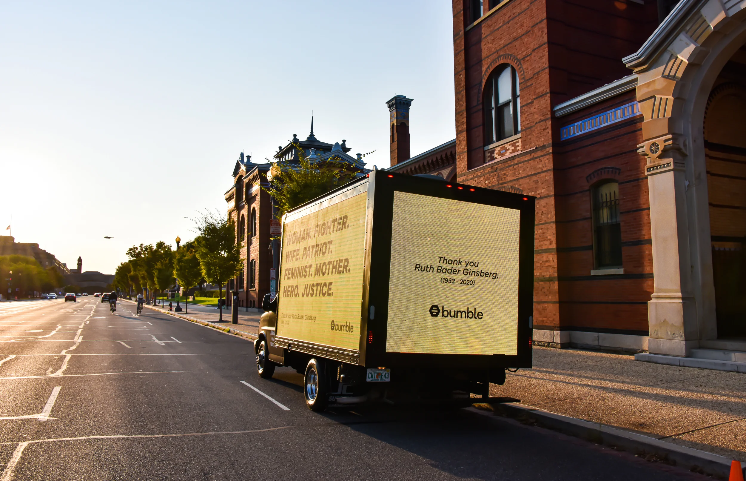 political led billboard