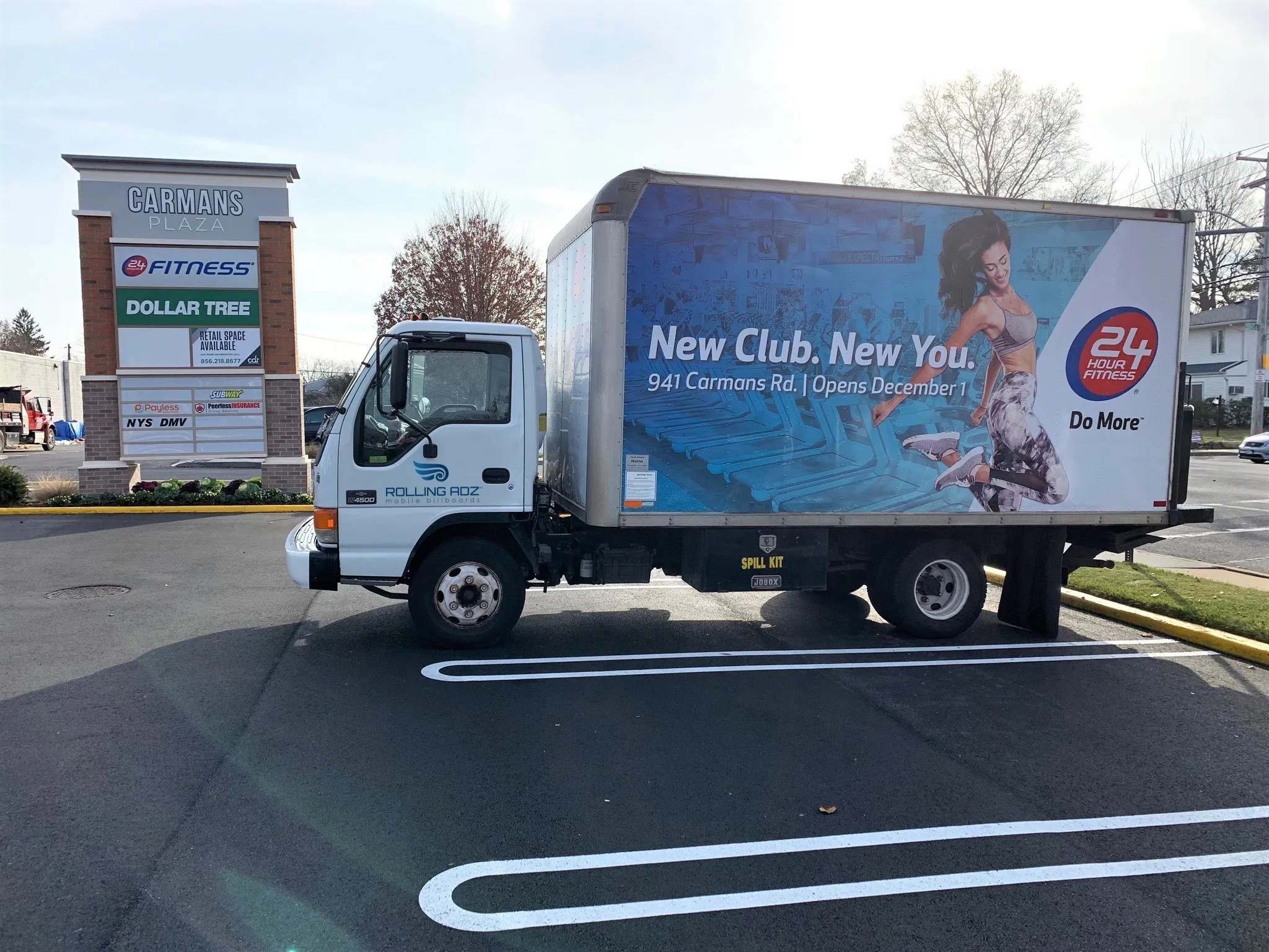 24 hour fitness billboard