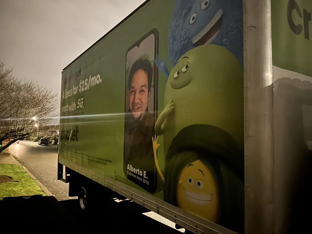 Cricket Wireless Mobile Billboard
