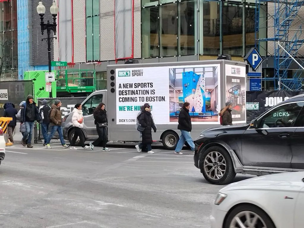 Dicks Sporting Goods Mobile Billboard