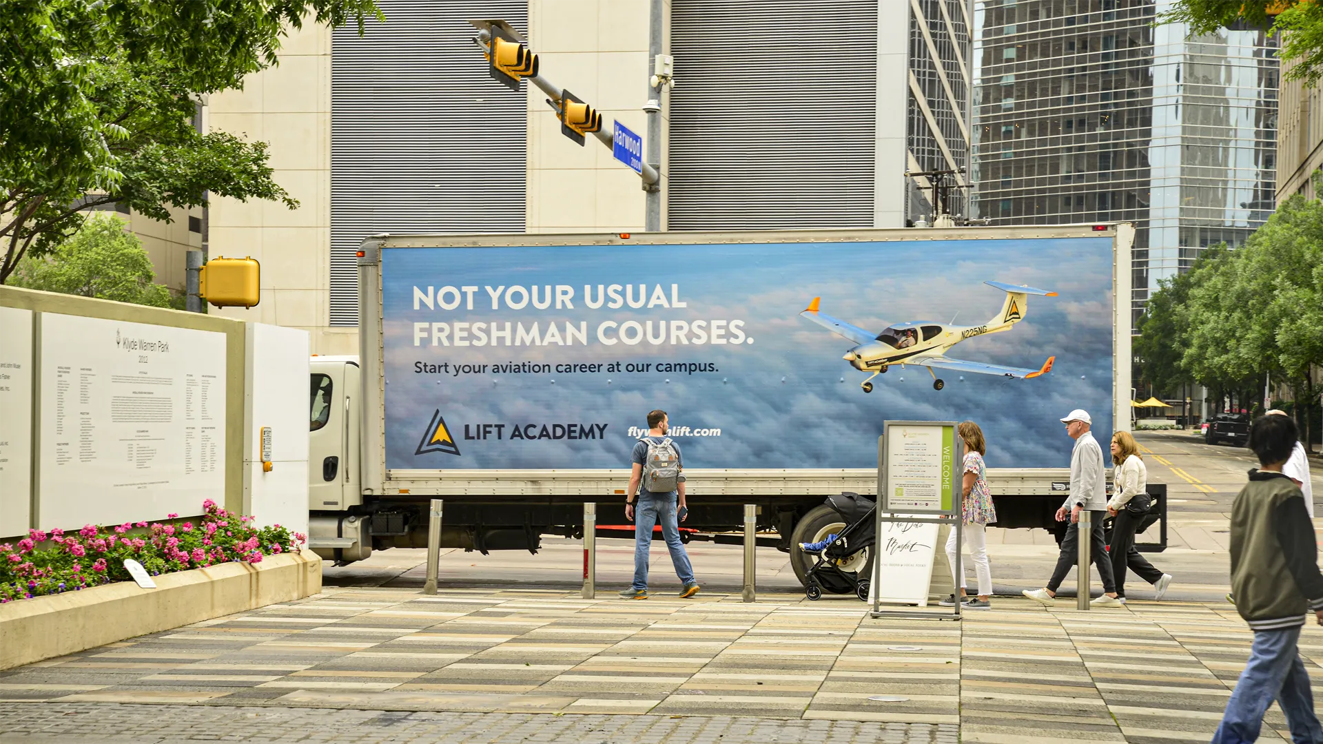 Lift Academy Mobile Billboard