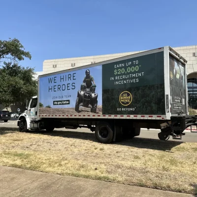 Border Patrol Mobile Billboard